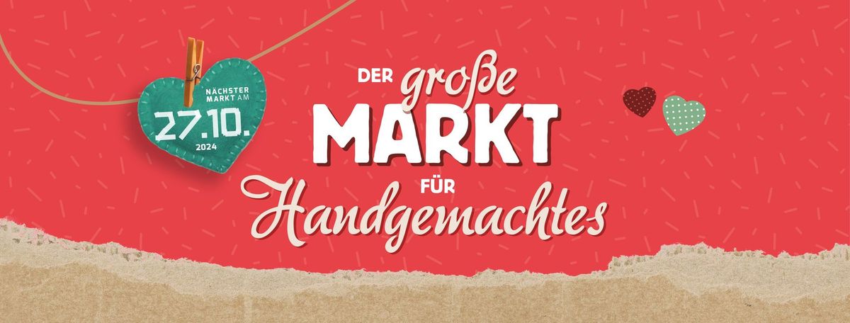 22. HandmaDDe Markt - Der gro\u00dfe Markt f\u00fcr Handgemachtes