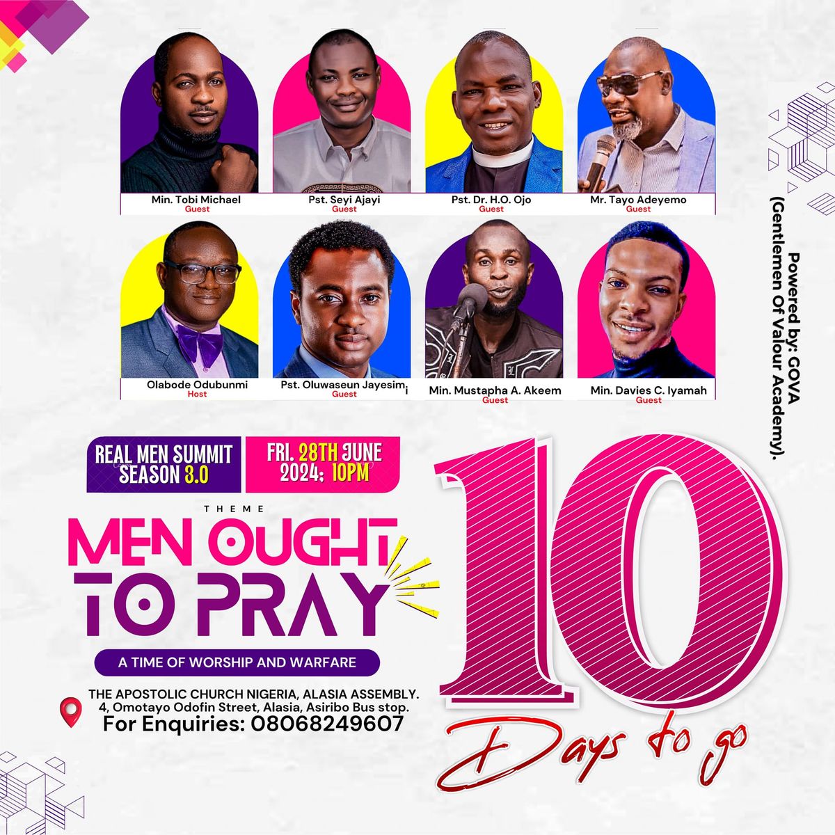 Men Ought To Pray