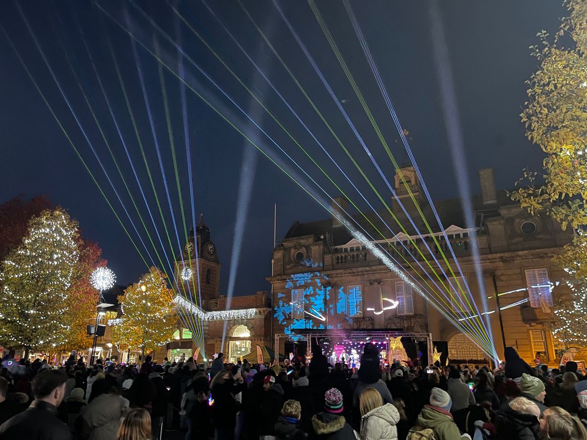 Christmas Lights Switch On Event in Crewe 2024