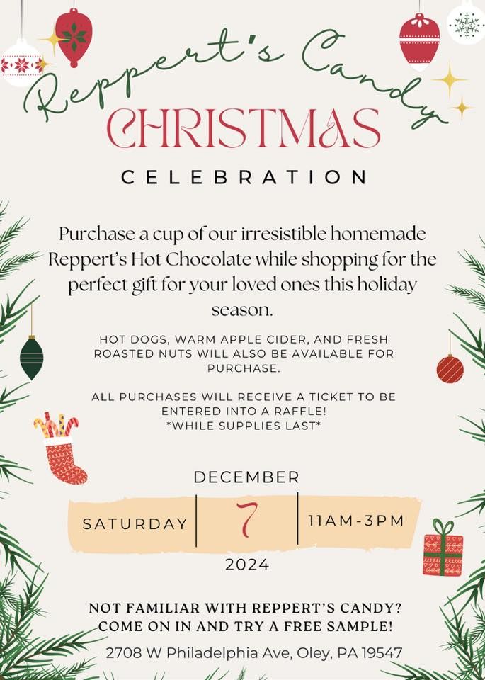 Reppert's Candy Christmas Kickoff