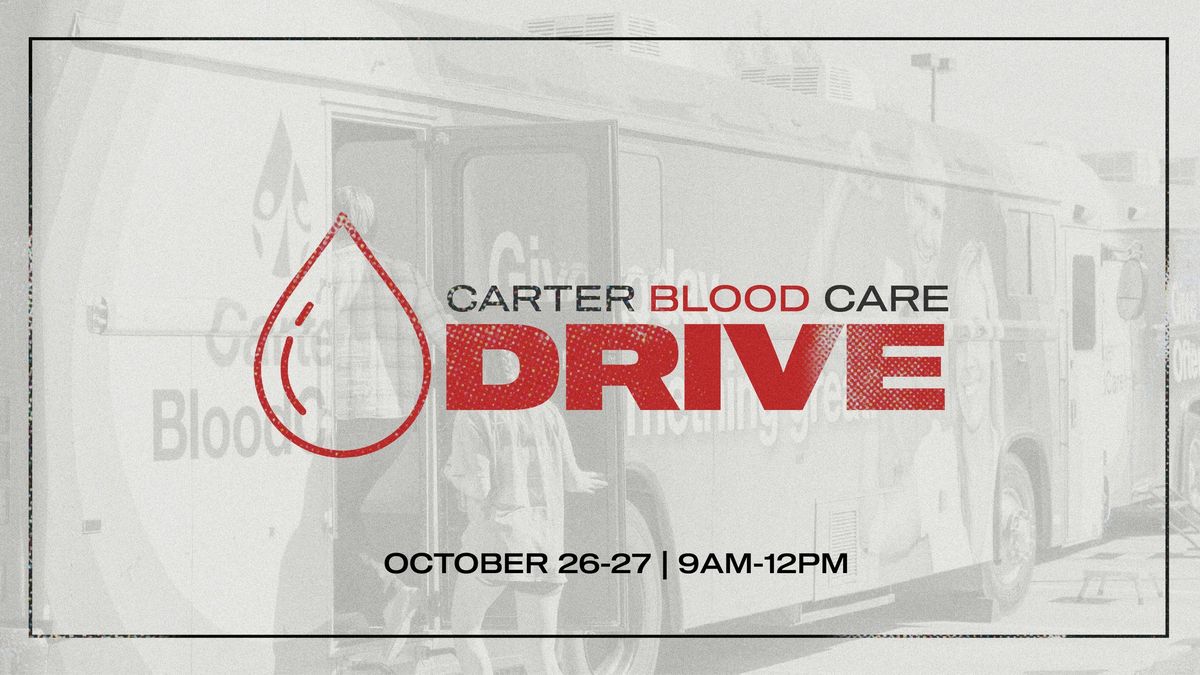 Carter Blood Drive (Saturday)