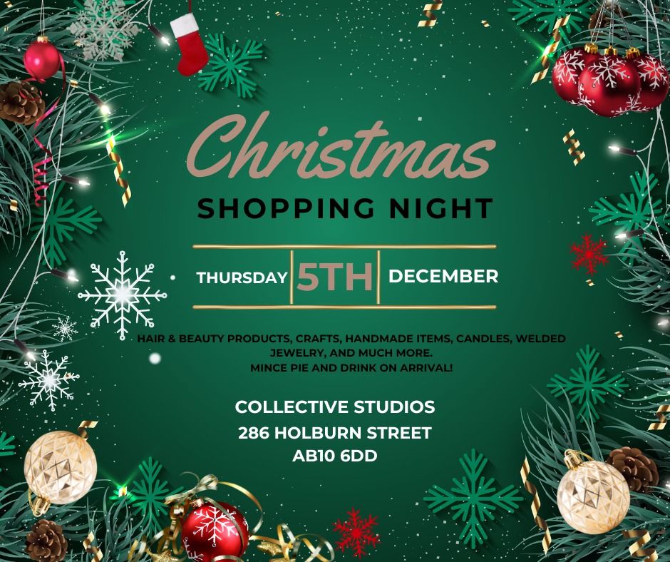 Collective Studios Christmas Shopping Night