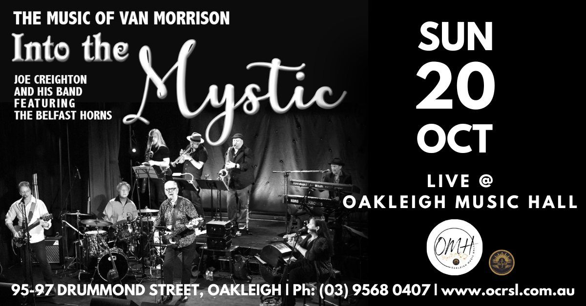 Into The Mystic - The Music of Van Morrison @ Oakleigh Music Hall