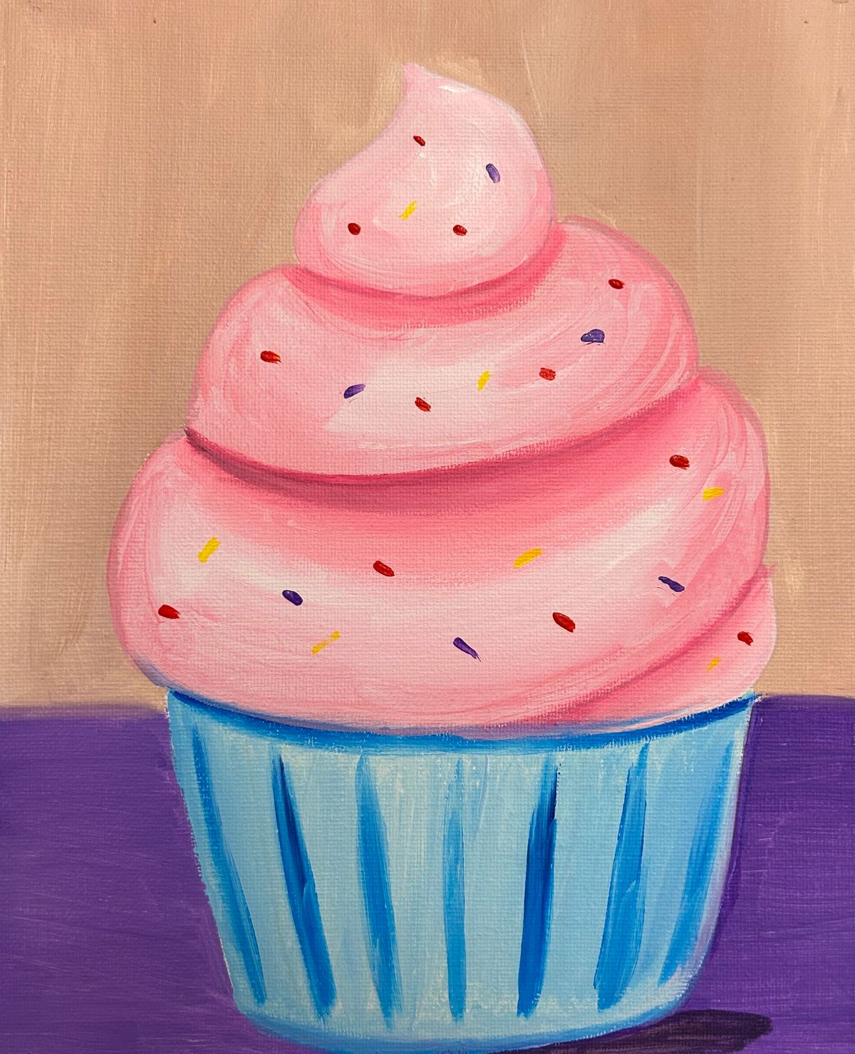 Kids Art-Design your favorite Cupcake
