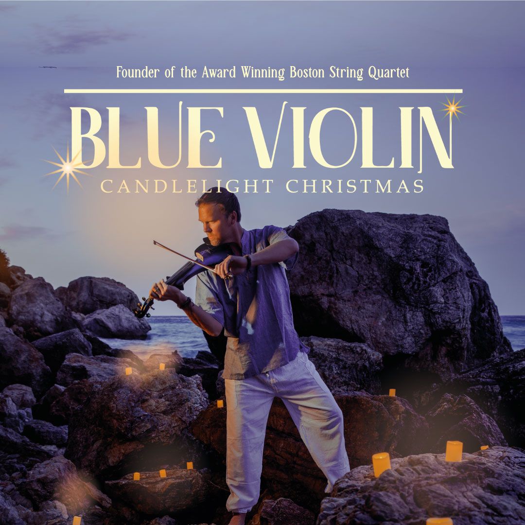 Blue Violin Candlelight Christmas