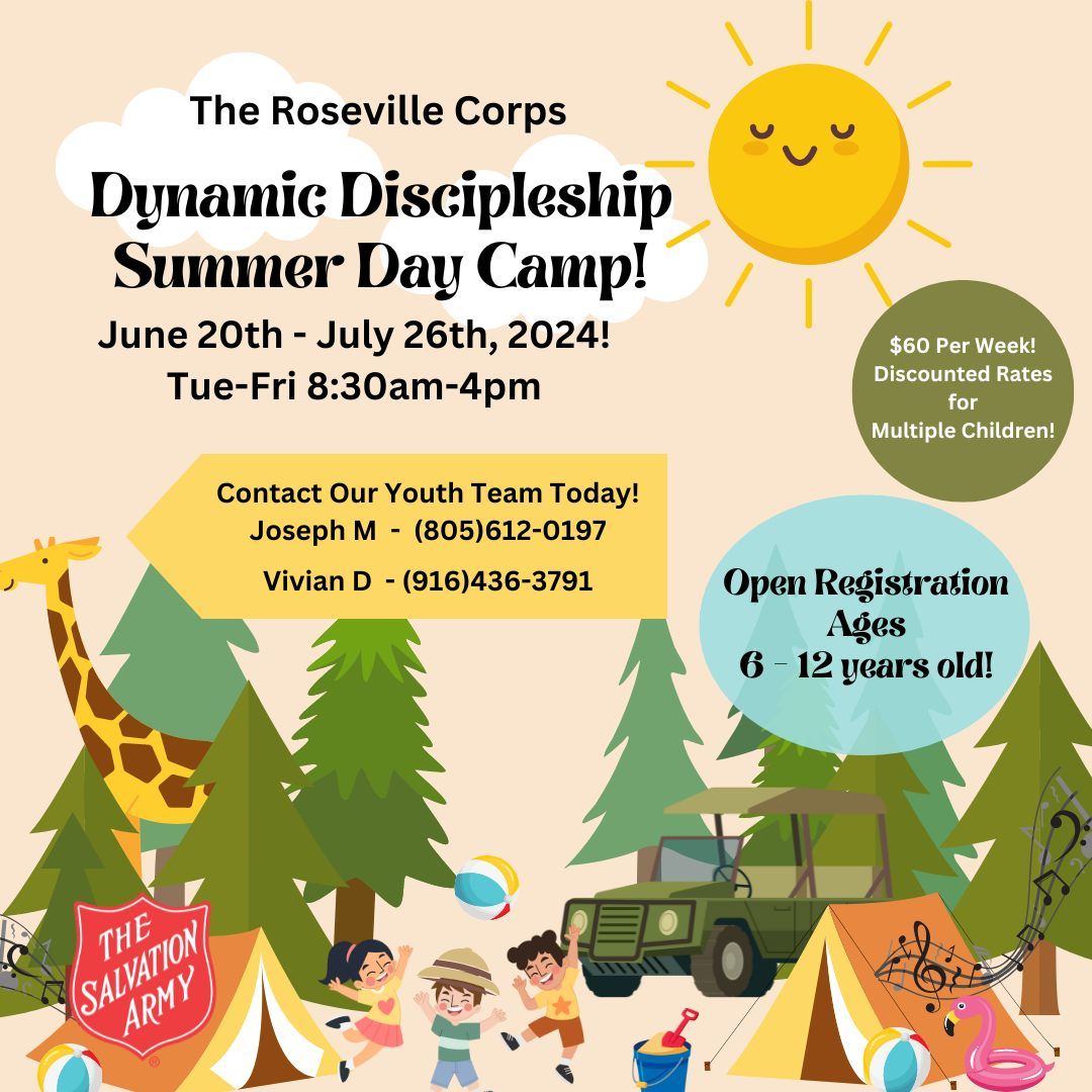 Dynamic Discipleship Day Camp 2024