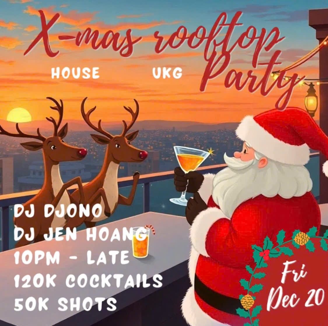 I can't believe it's not an Xmas party @ The Loft