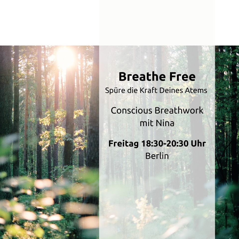 BREATHE FREE - Conscious Breathwork Session