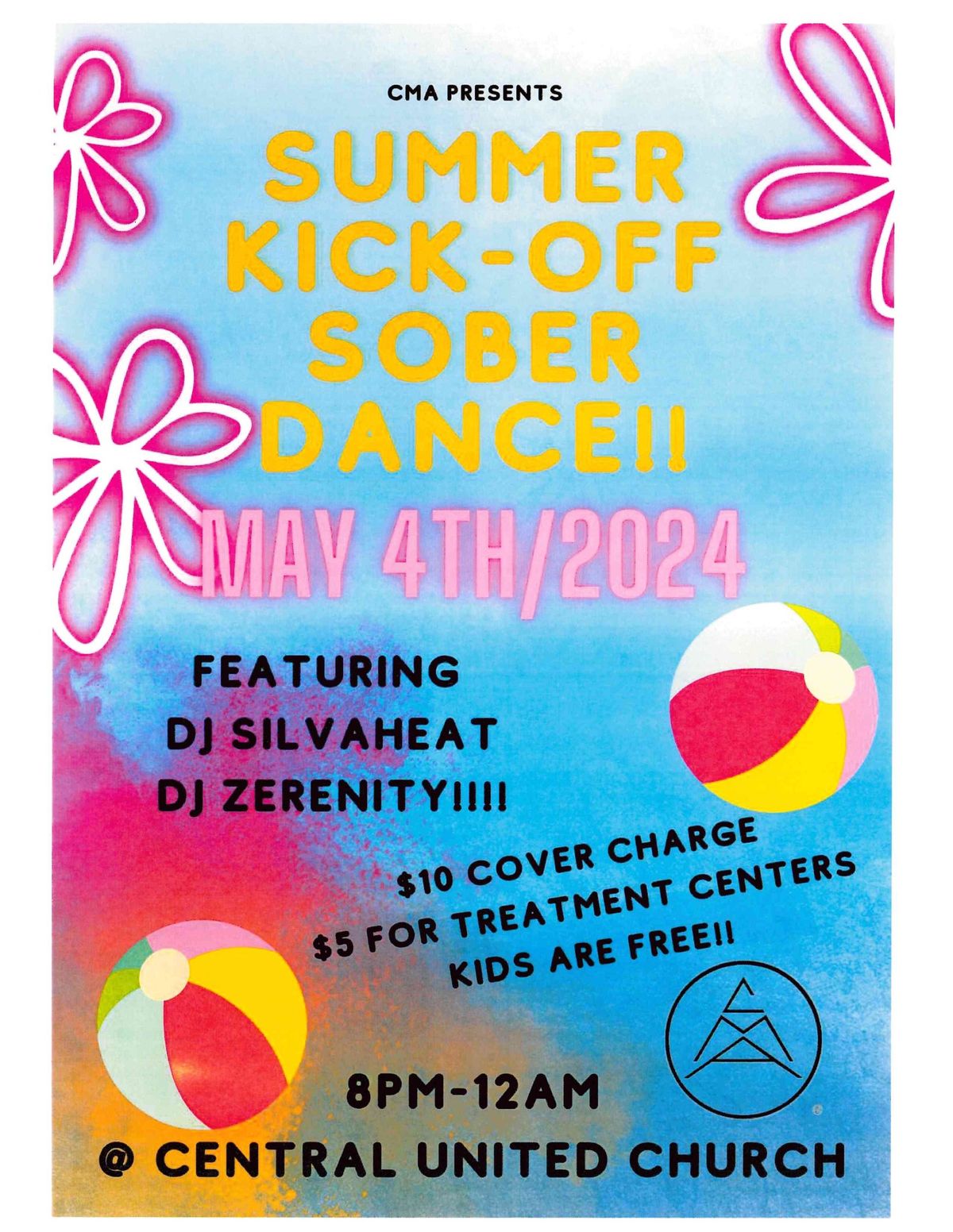 Summer Kick-Off Sober Dance Presented by CMA