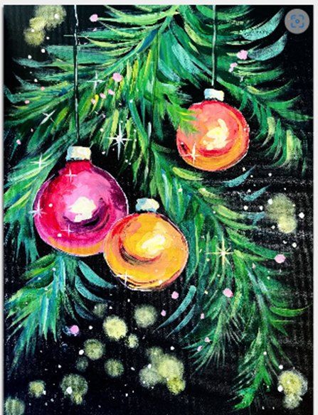 Paint Nite: Shine Bright Christmas