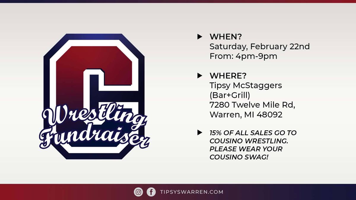 Cousino Wrestling Fundraising 