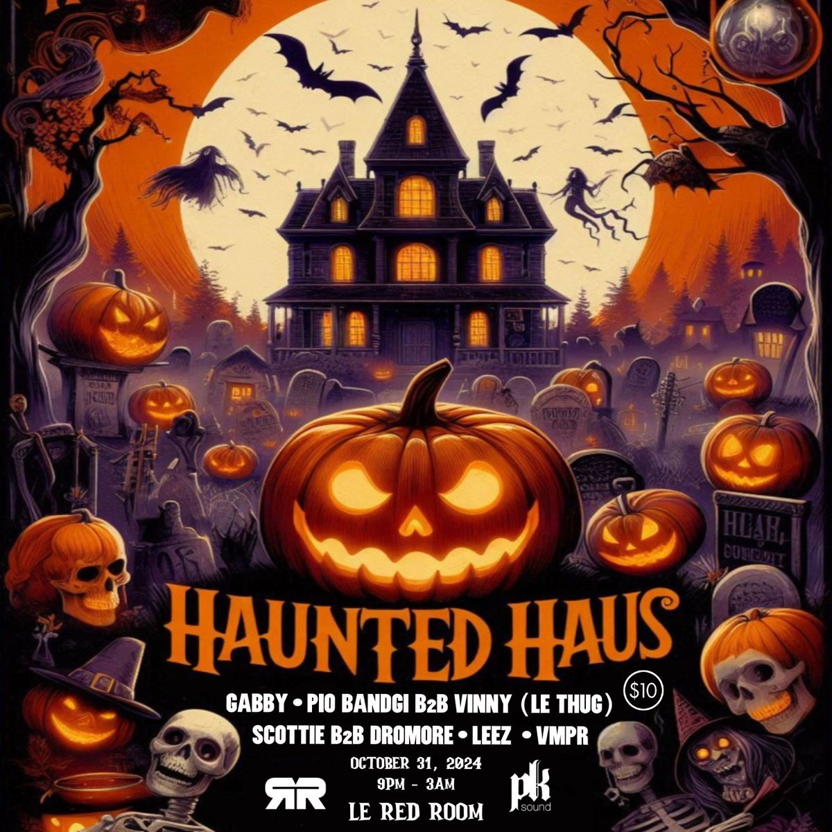 Haunted Haus @ Le Red Room | October 31