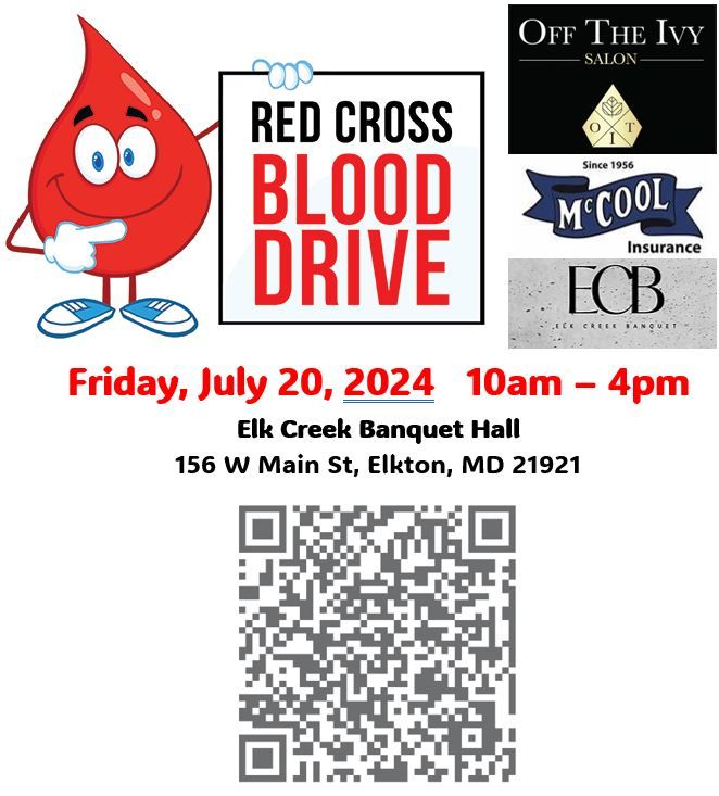 \ud83e\ude78 Blood Drive hosted by McCool Insurance & Off The Ivy Salon 