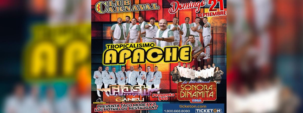 TROPICALISIMO APACHE, LA INTERNACIONAL SONORADA DIMANITA USA & MAS
