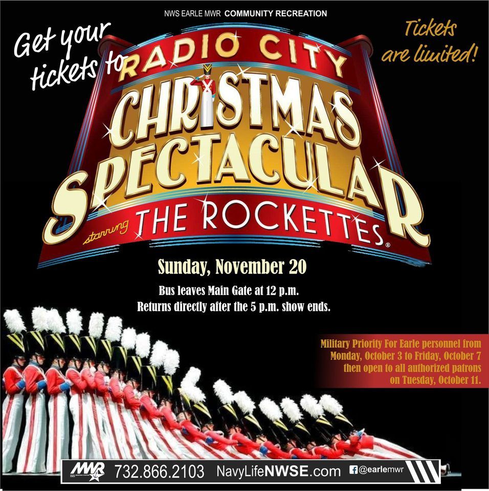 RADIO CITY CHRISTMAS SPECTACULAR! STARRING THE ROCKETTES!