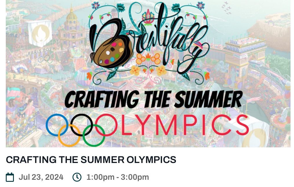 Crafting the Summer Olympics with me!!