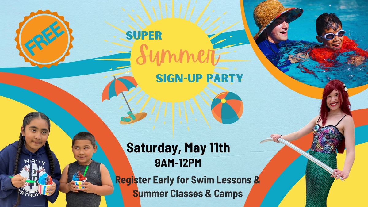 Super Summer Sign-Up Party