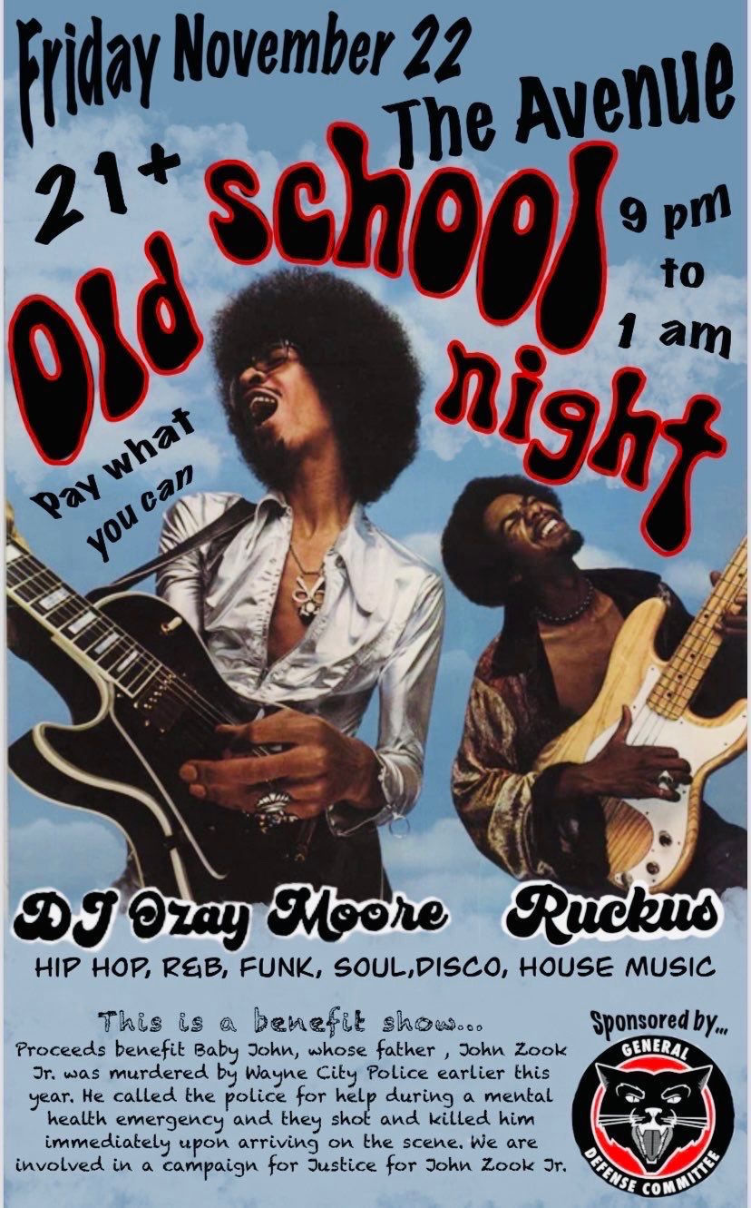 Old School Night w Ozay Moore & Ruckus