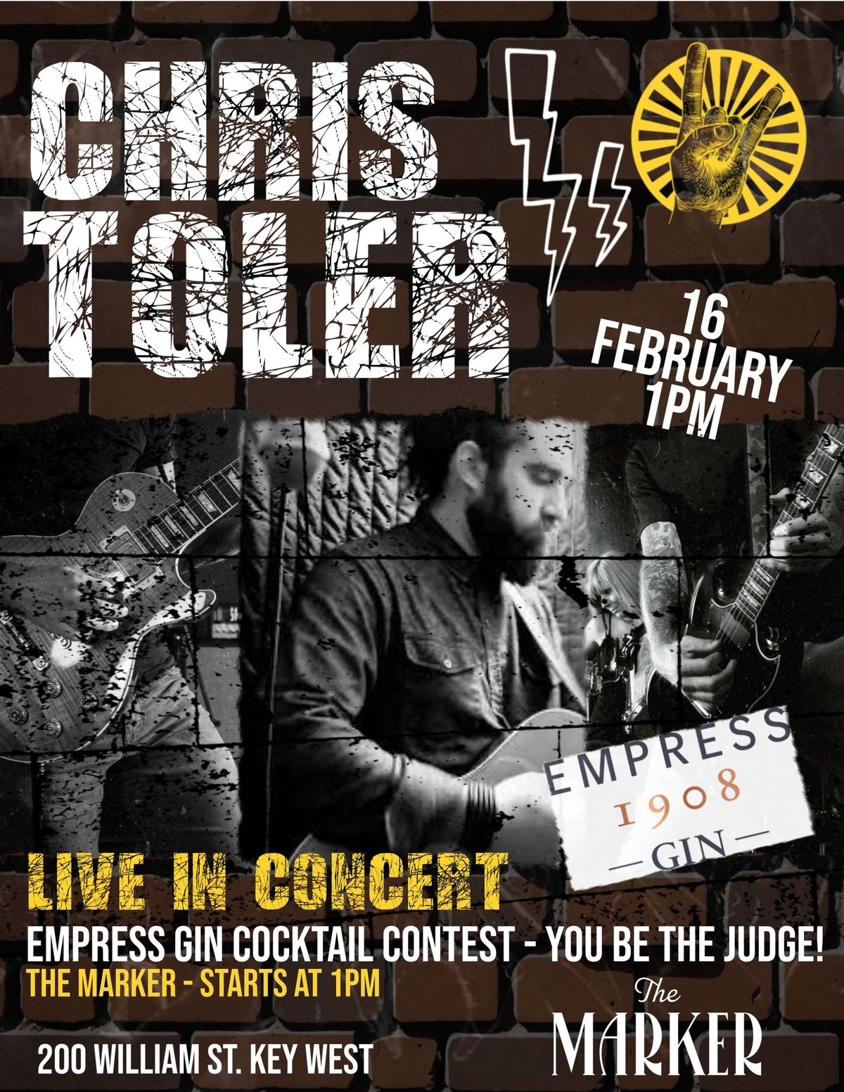 Chris Toler in Concert + Empress Gin Cocktail Contest \ud83c\udf78