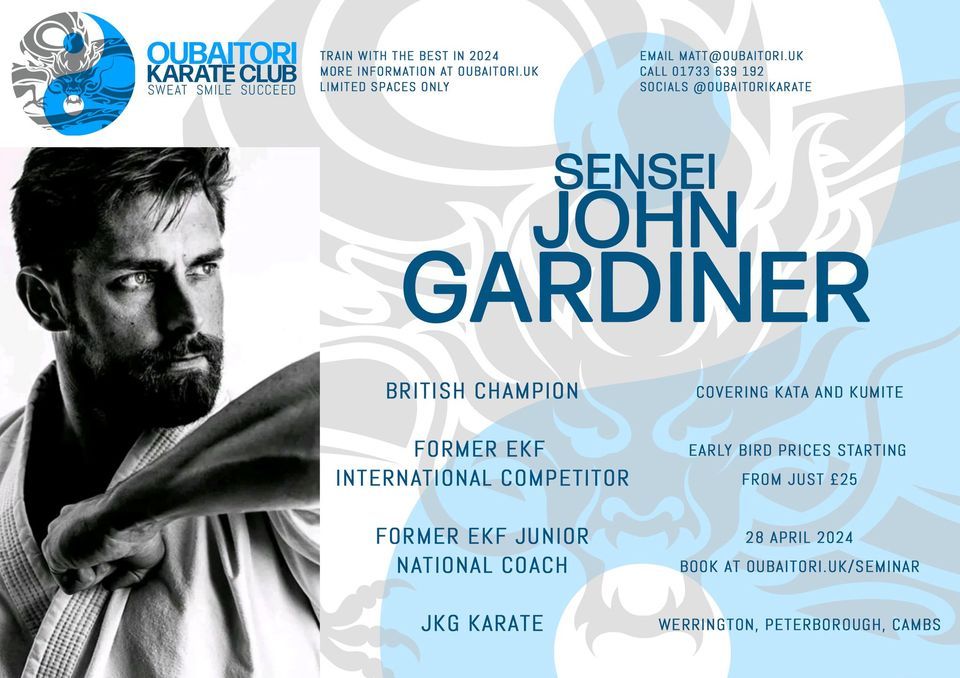 Seminar with Sensei John Gardiner