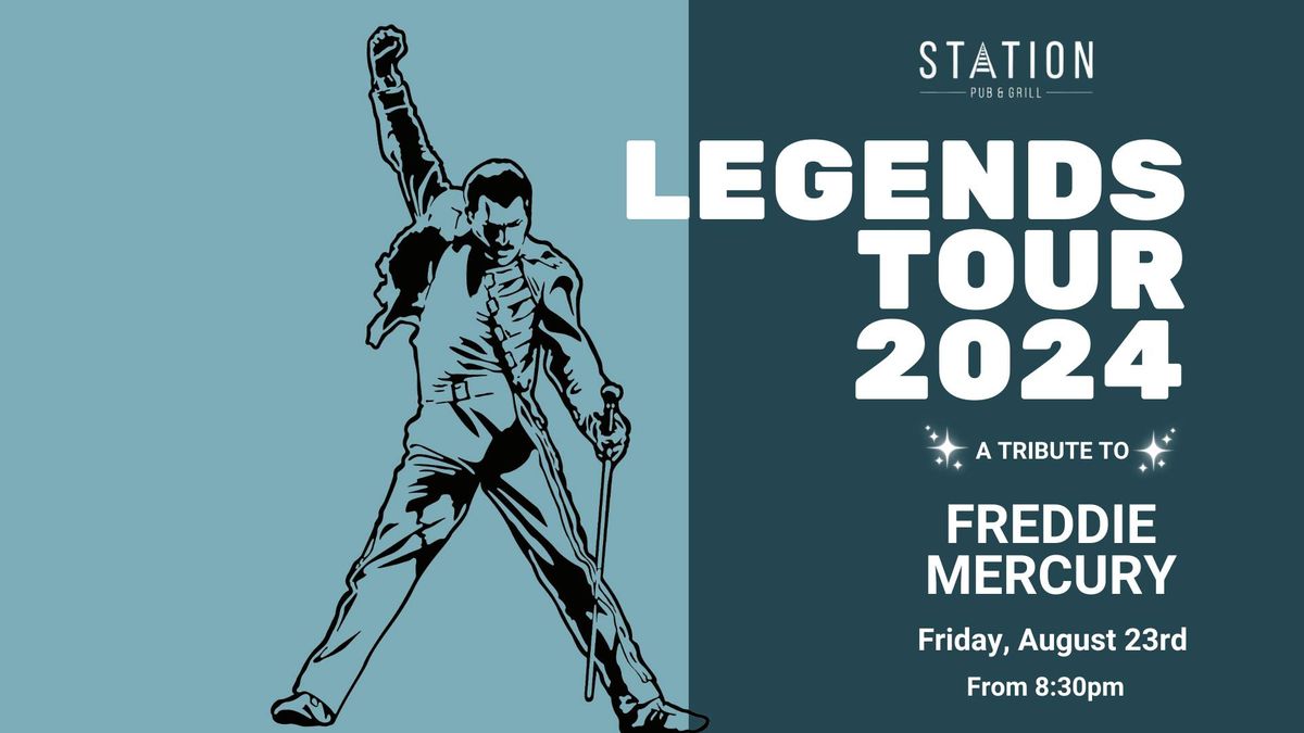 Freddie Mercury Tribute - Legends Tour 2024