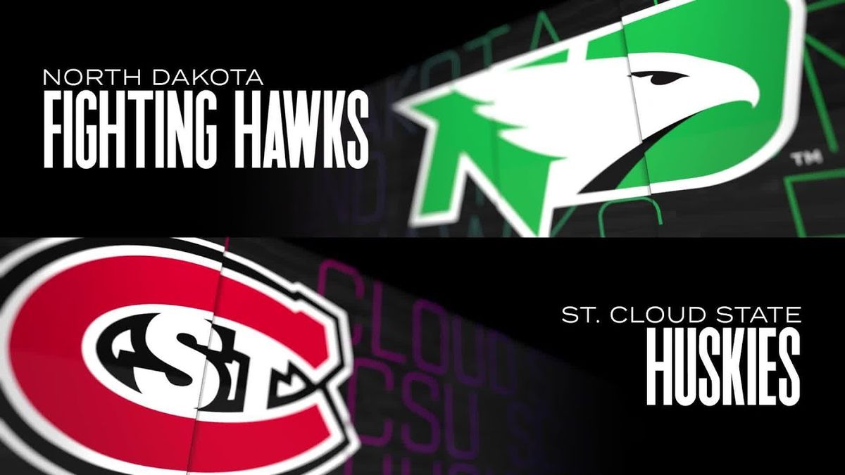 North Dakota Fighting Hawks Hockey vs. St. Cloud State Huskies