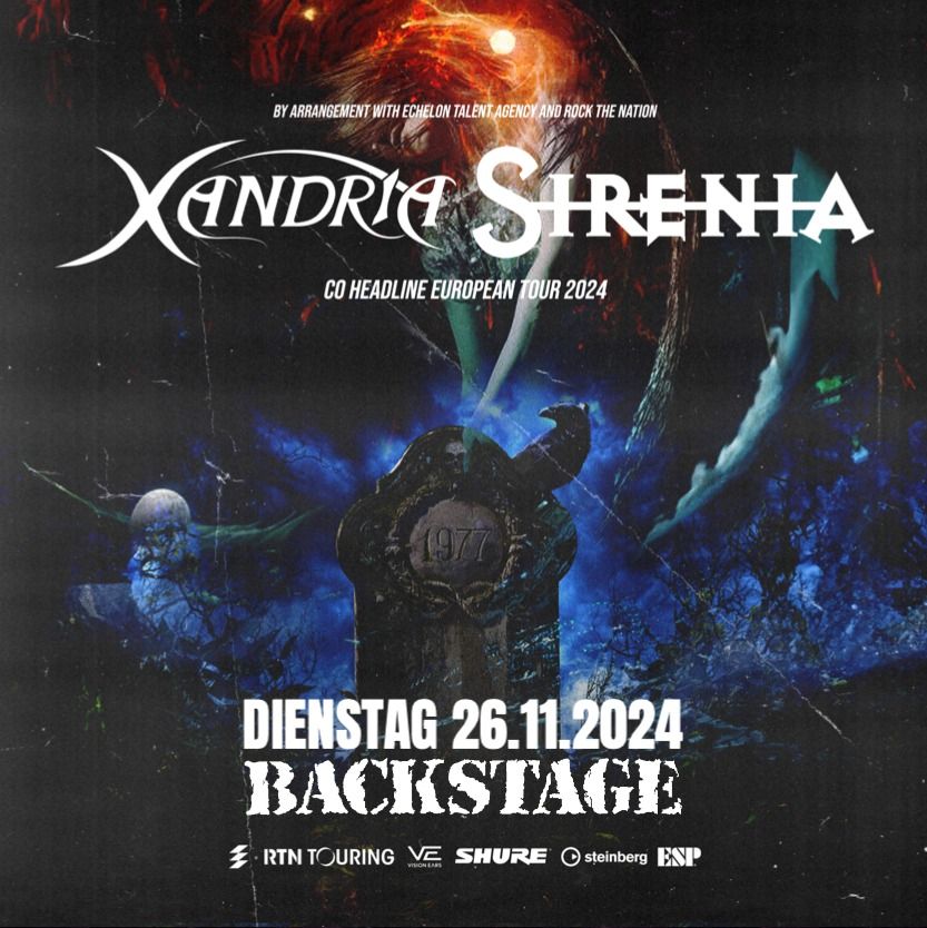 XANDRIA & SIRENIA | CO HEADLINE EUROPEAN TOUR 2024 | BACKSTAGE M\u00dcNCHEN 