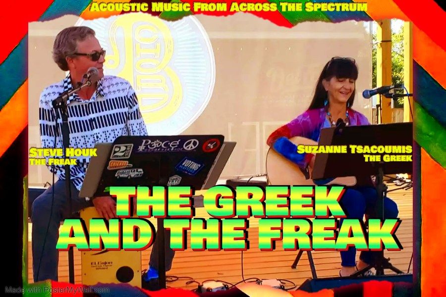 THE GREEK AND THE FREAK at CLARE & DON'S 7\/27\/24