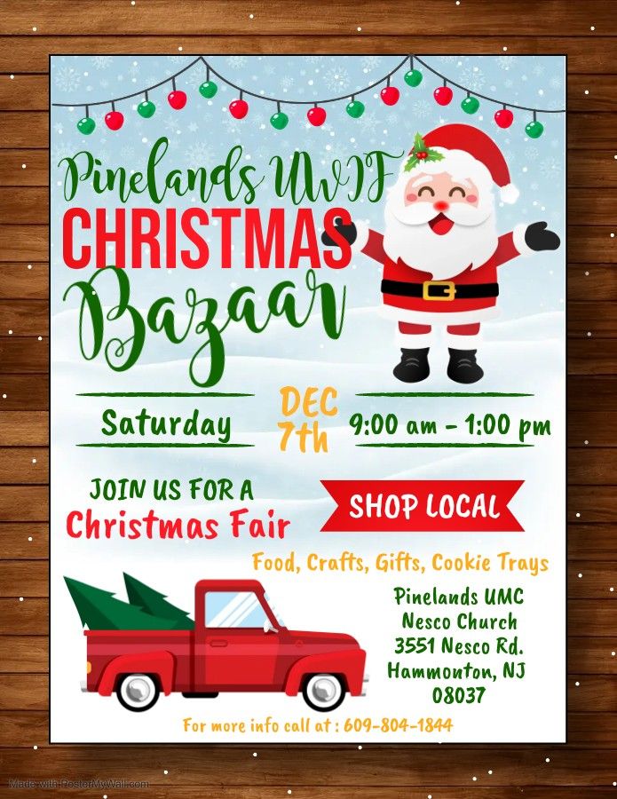 NESCO CHURCH CHRISTMAS BAZAAR