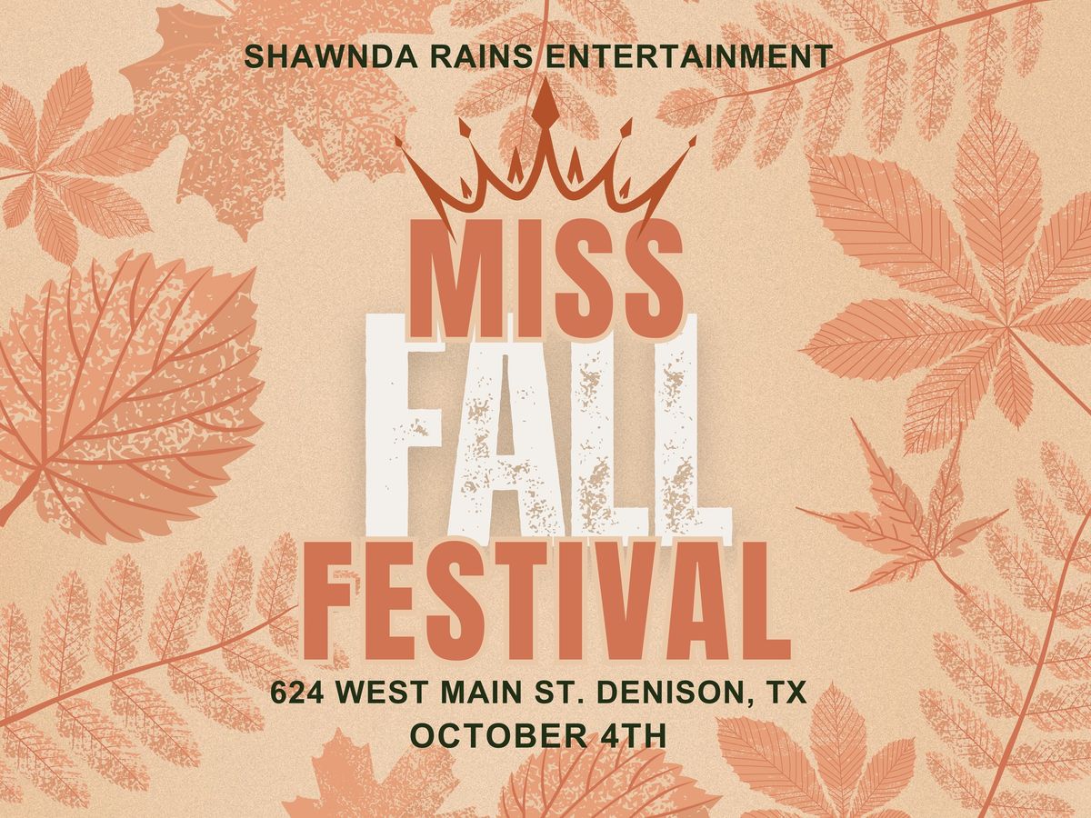 Miss Fall Festival Pageant