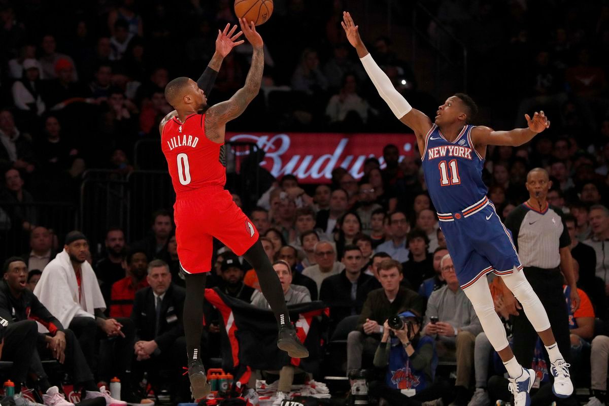 Portland Trail Blazers at New York Knicks