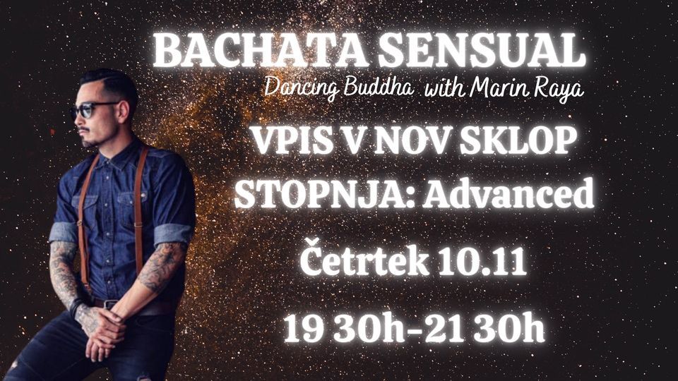 BACHATA SENSUAL Advanced VPIS V NOV SKLOP