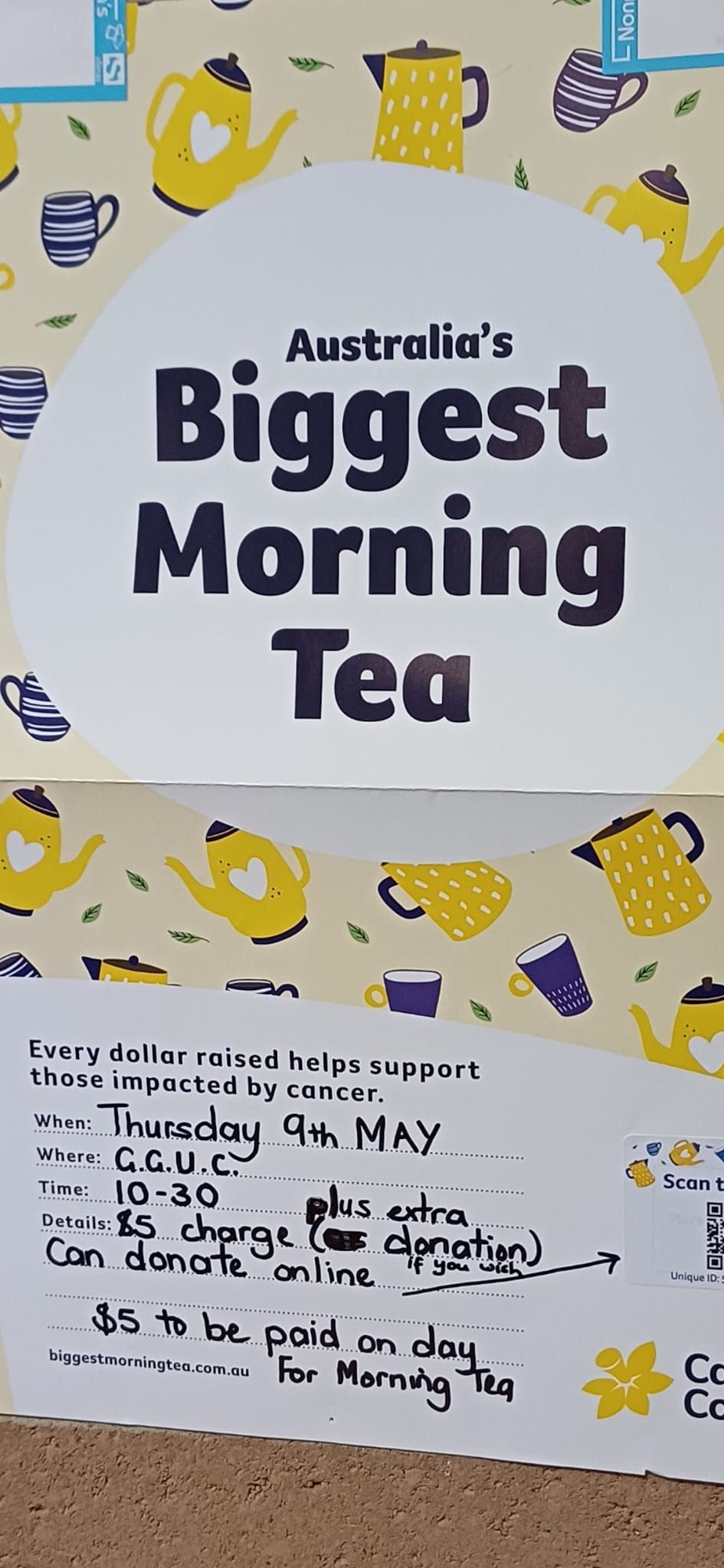AUSTRALIAS BIGGEST MORNING TEA