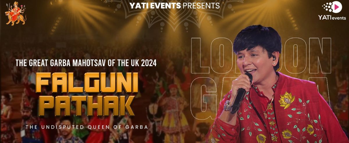 Falguni Pathak The Queen of Garba part of The Great Garba Mahotsav 2024