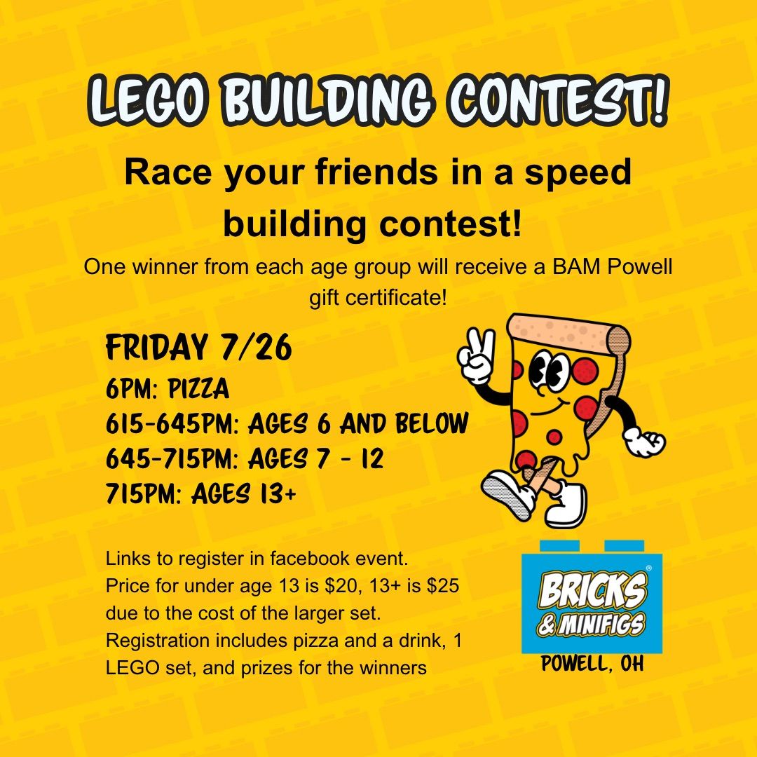 LEGO Building Contest at BAM Powell