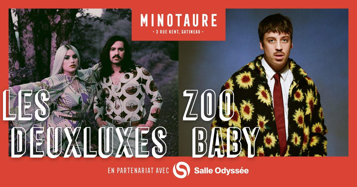 Les Deuxluxes et Zoo Baby au Minotaure