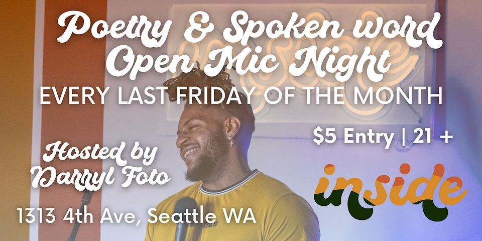 Poetry &  Sip:  A Poetry Open Mic