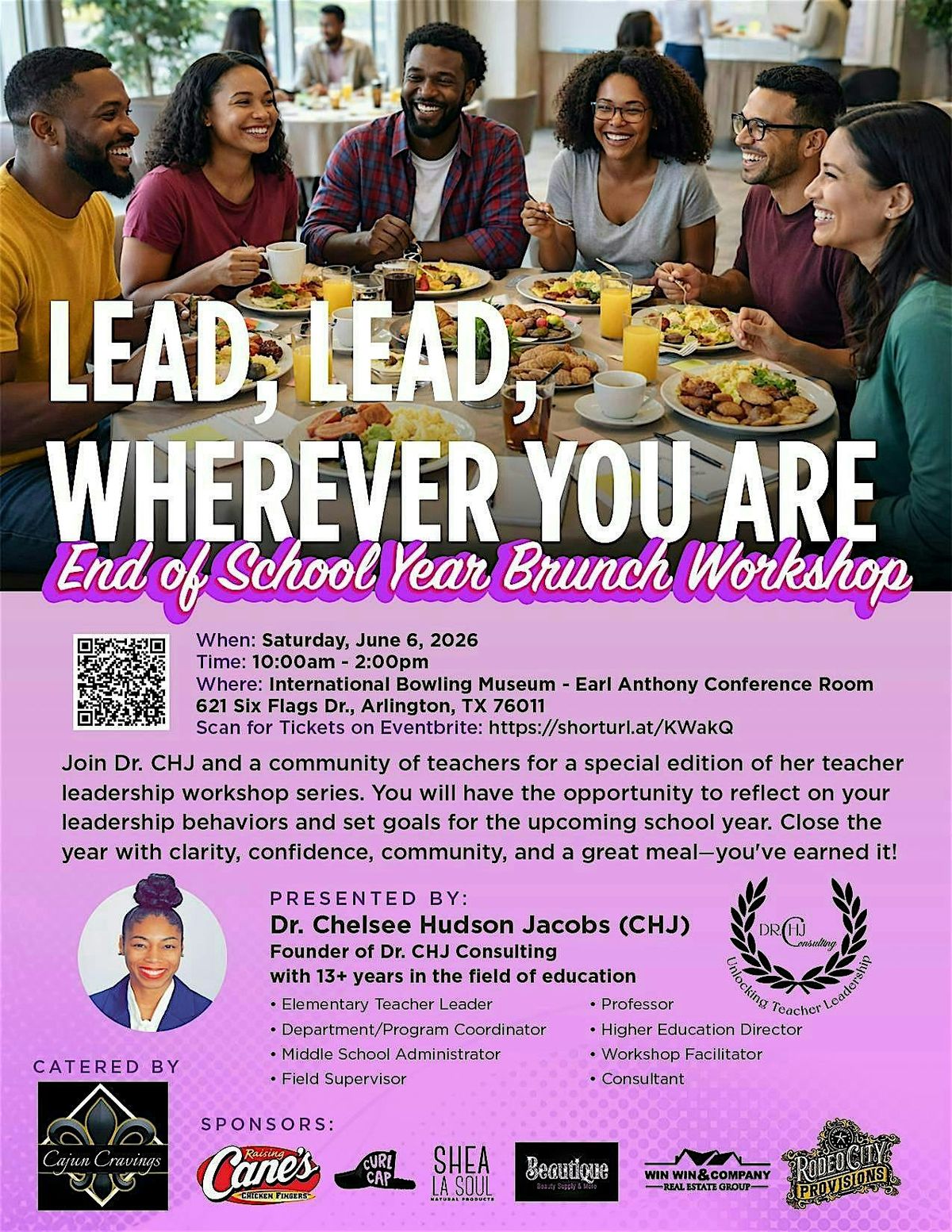 Lead, Lead, Wherever You Are - End Of School Year Brunch Workshop