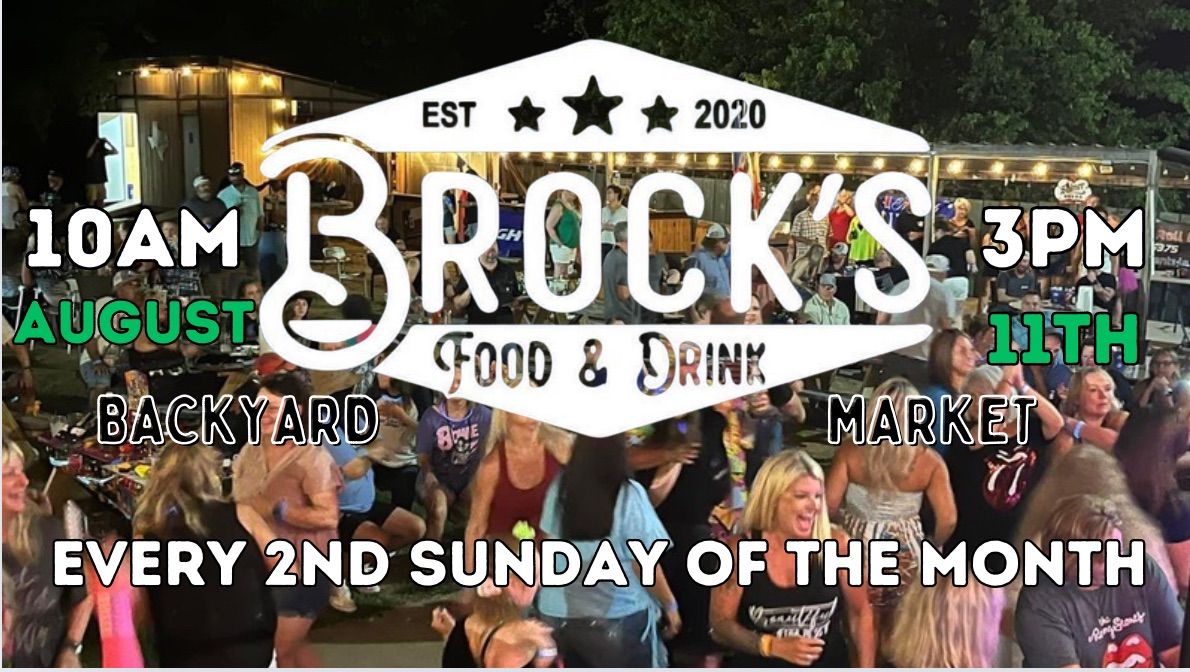 Brock\u2019s Backyard August Market ft The Kaitlyn Jewett Band!