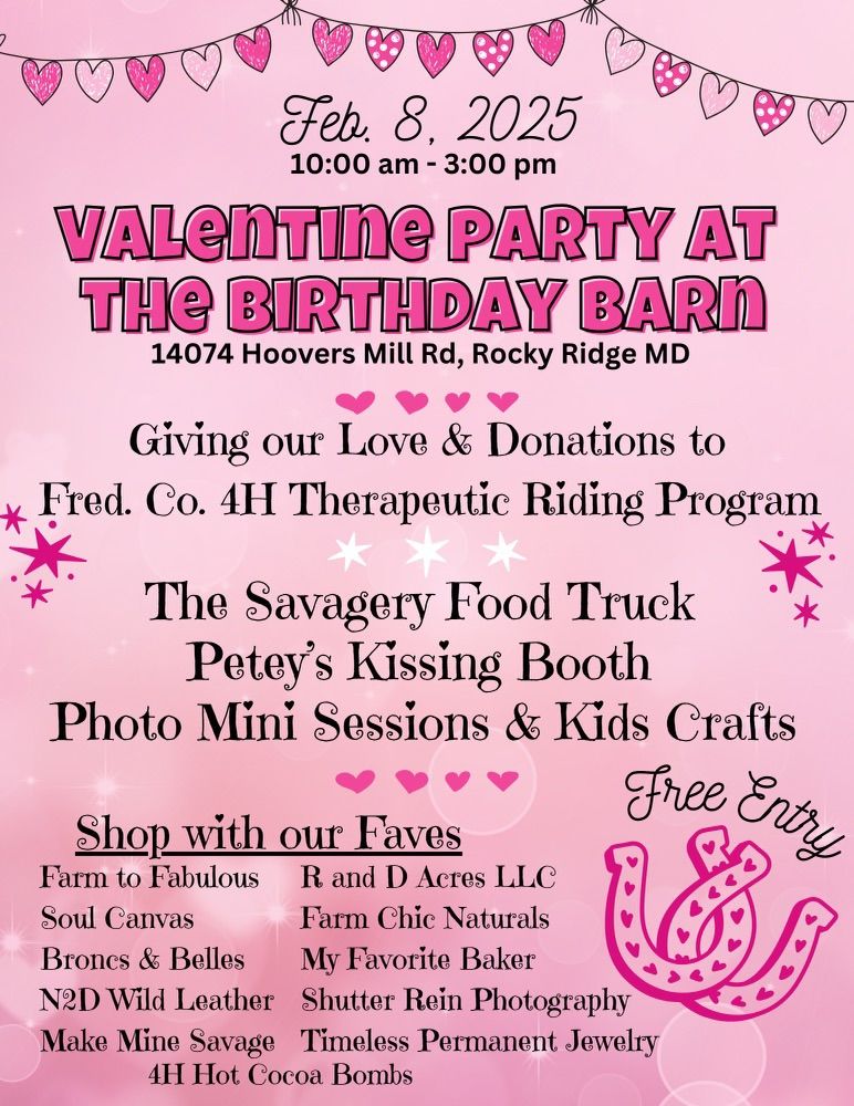  Valentine Vendor Event 