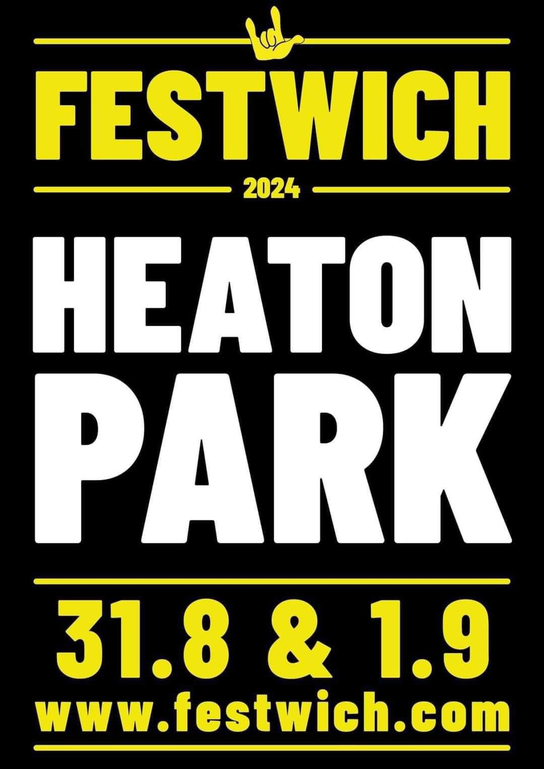 (Appearing at) Festwich Festival. Heaton Park. Manchester 
