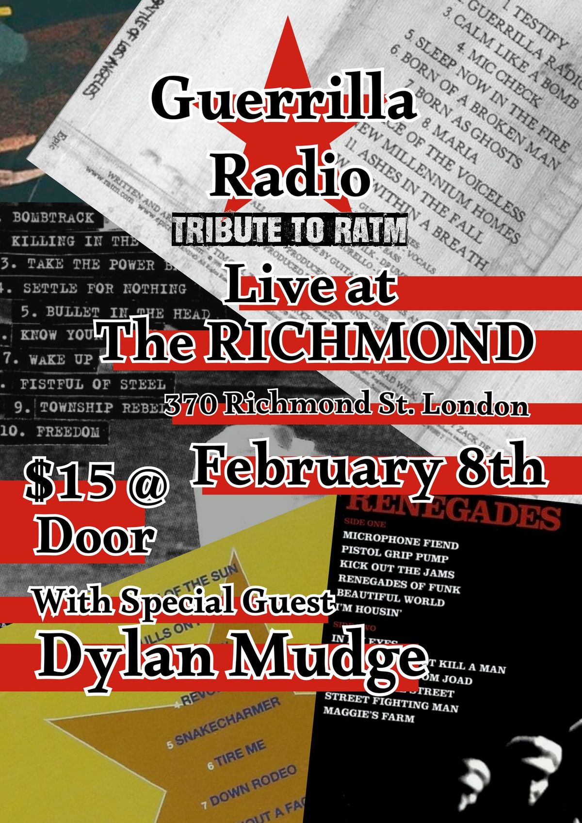 Guerrilla Radio Live At The Richmond  wsg Dylan Mudge