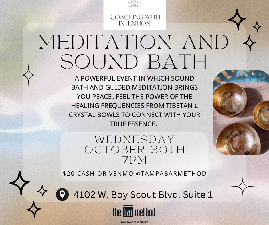 New Moon Guided Meditation & Sound Bath