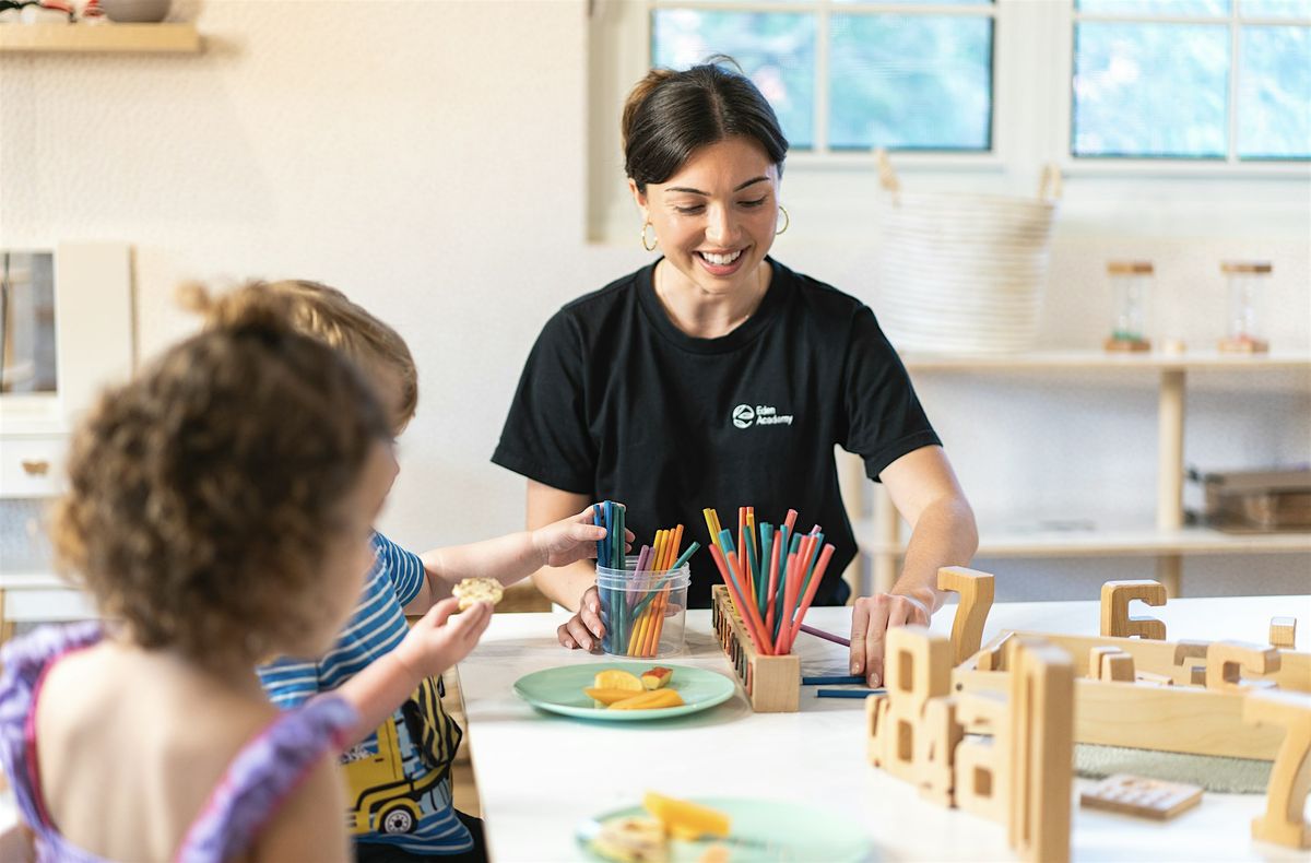 Free 3-4yr old Craft & Play Experience | Eden Academy Isle Of Capri