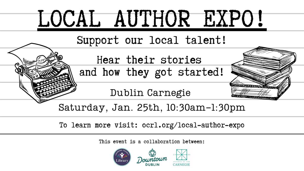 Local Author Expo! 