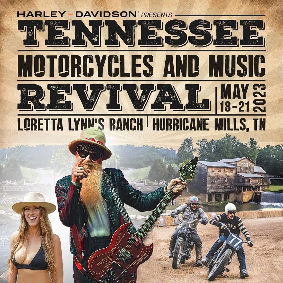 Tennessee Motorcycles and Music Revival - 2023