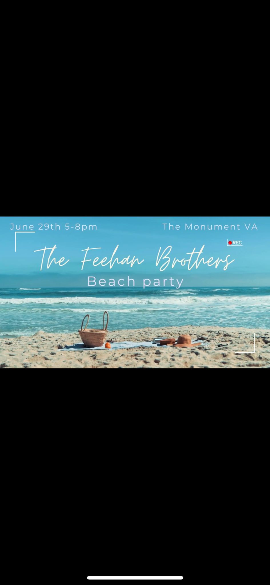 BEACH PARTY with the Feehan Brothers!