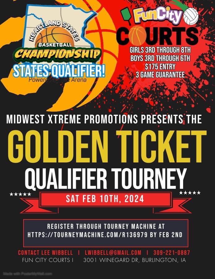 Midwest Xtreme Golden Ticket Qualifier Tourney, FunCity Resort