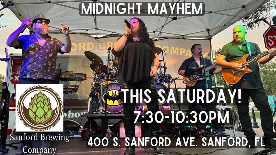 Midnight Mayhem Returns To Sbc 12 10 @ 7:30pm!, Sanford Brewing Company 