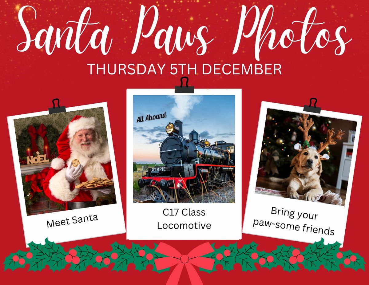 Santa Paws Photos